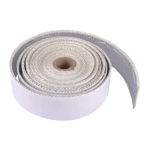 Vista 7 de Cinta de aluminio con protección contra el calor, cinta reflectante autoadhesiva de plata para conductos, salida del secador, HVAC, manguera y uso 2