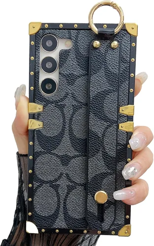 Vista 17 de Funda protectora anticaídas diseñada para Samsung Galaxy S23 Ultra de 6.8 pulgadas (marrón)