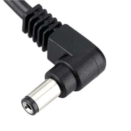 Vista 5 de Cable de alimentación de cadena margarita de 3 maneras DC para adaptador de fuente de alimentación de pedal de guitarra