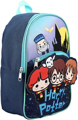 Vista 5 de Bioworld Mini mochila de personajes Chibi de Harry Potter, Multi colorido, Personalizado