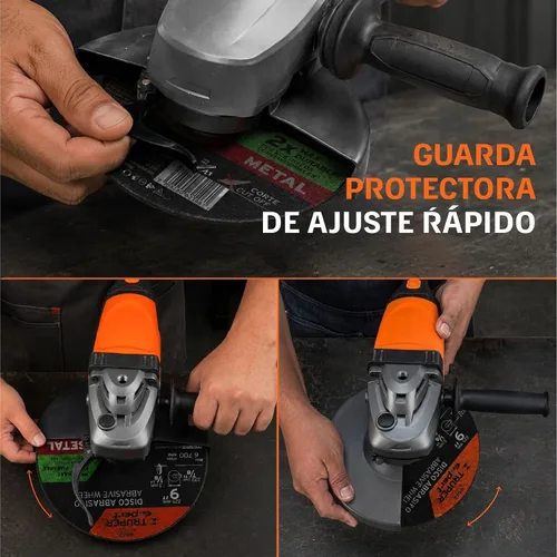 Vista 7 de Amoladora angular 7', profesional, 2100 W