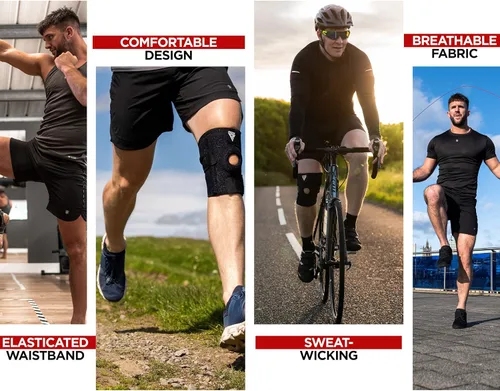 Vista 5 de RDX Pantalones cortos de MMA para entrenamiento y kickboxing - Pantalones cortos de lucha para artes marciales, lucha en jaula, muay thai, BJJ