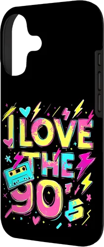 Vista 2 de I Love The 90'S 90s Retro Nostalgia Case for iPhone 17
