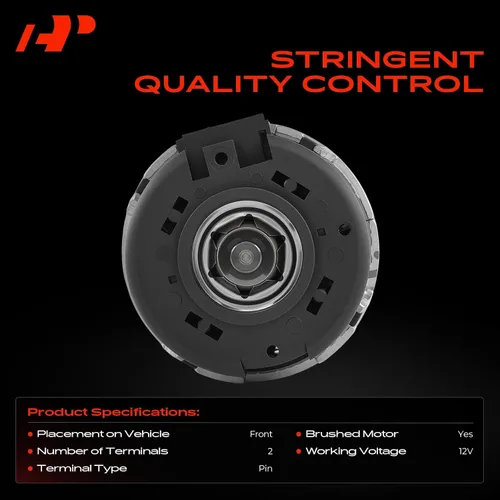 Vista 3 de A-Premium Motor de soplador de calentador de HVAC delantero compatible con Nissan X-Trail 2002-2007, L4 2.5L, Sport Utility - Reemplazar #