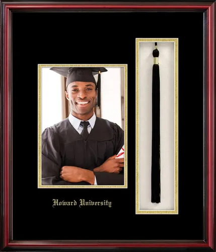 Vista 31 de Campus Images NCAA unisex 5x7 Portrait with Tassel Box Petite Cherry 2-Cereza