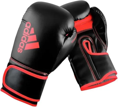 Vista 4 de Guantes de Boxeo Adidas Hybrid 80 - Guantes de boxeo para adultos para hombres y mujeres, guantes de bolsa pesada, guantes de kickboxing