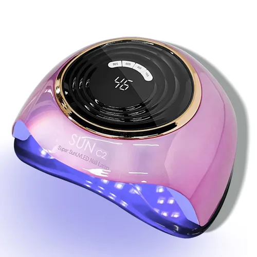 Vista 10 de Luz UV para Uñas 288W Lámpara de Uñas con 63 cuentas LED para esmalte de gel con pantalla LCD, sensor automático y 4 ajustes de temporizador