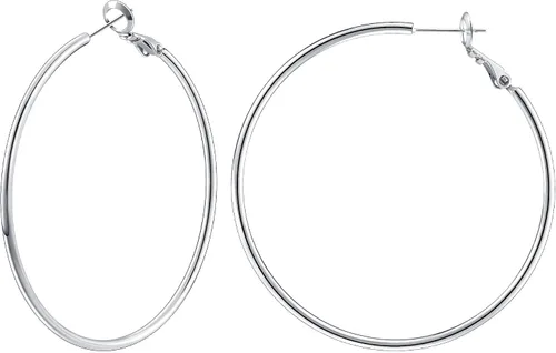 Vista 11 de Gacimy Aretes de aro de oro para mujer, aros finos chapados en oro de 14 Negro