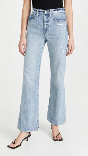 Vista 2 de Pistola Denim Stevie Jeans de pierna ancha de talle alto para mujer