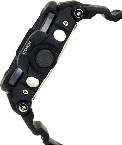 Vista 3 de Casio G-Shock GA1000-1A Reloj de cuarzo de silicona negro con esfera negra para hombre