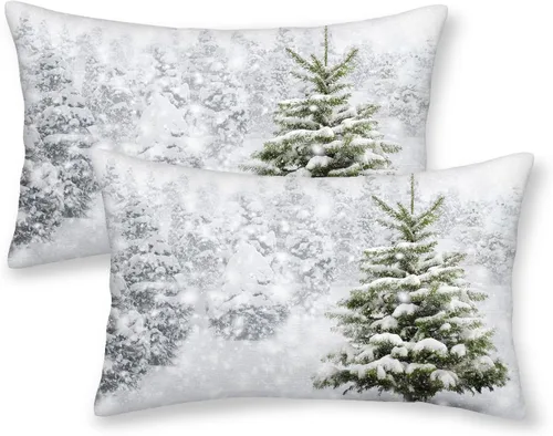 Vista 49 de Juego de 2 fundas de almohada para el 4 de julio, 16 x 16 pulgadas, Día de la Independencia, Día de los Caídos, decoración al aire libre, almohadas