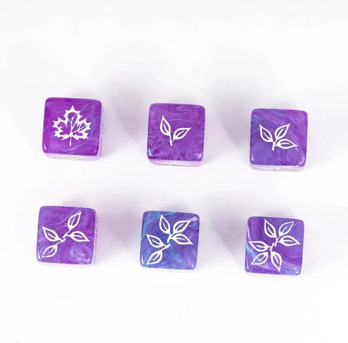 Vista 25 de Juego de 10 dados D6 de 16 mm, juego de dados blancos de 6 lados para juegos de mesa RPG A-white