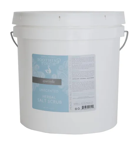 Vista 3 de Soothing Touch Exfoliante de sal, menta y romero, 10 libras