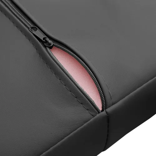 Vista 4 de Saloniture Cojín cómodo para mujer, mesa de masaje, almohada con cuña en T, color negro