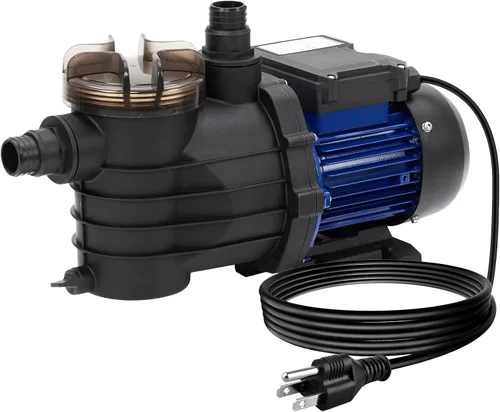 Vista 7 de Bomba de filtro de arena de 13 pulgadas, filtro de arena de piscina de 3434 GPH de 3/4 HP para piscinas sobre el suelo y enterradas de hasta 8500