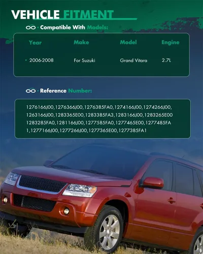 Vista 4 de SCITOO Kit de cadena de distribución para 2006-2008 TKSZ270A TK9H25 TK538 Suzuki Grand Vitara 2.7L