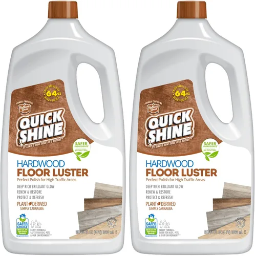Vista 21 de Quick Shine Brillo y pulido de suelo de madera dura de alto tráfico.