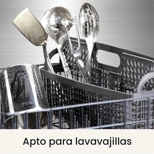 Vista 6 de All-Clad Herramientas de cocina de acero inoxidable de especialidad Cucharón de sopa Herramientas de cocina, cocina Hacks plata Plateado
