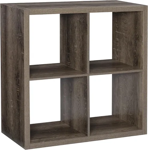 Vista 17 de Linon Home Decor Linon Dawes 4 gabinetes de almacenamiento de cubos de café expreso