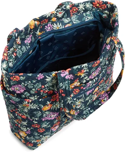 Vista 3 de Vera Bradley Bolso de mano Vera de lujo de algodón