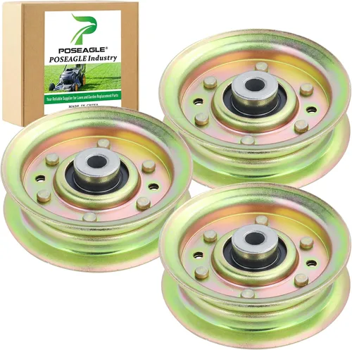 Vista 53 de 532196106 Husqvarna Polea tensora para Husqvarna 54" Z254f Z254 Deck Replaces 532197379 Craftsman 197379 196106 Idler Pulley for Husqvarna 54