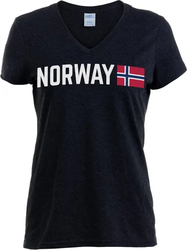 Vista 17 de Nations of the World - Camiseta con cuello en V para mujer
