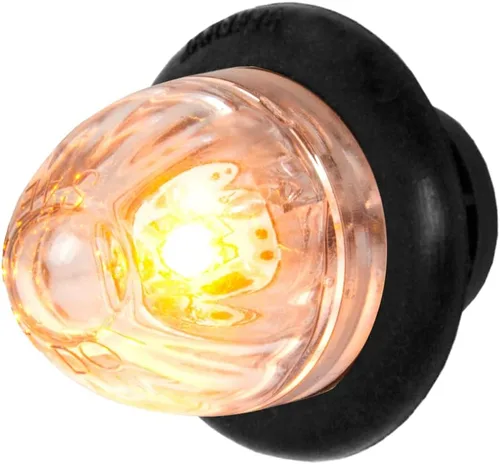 Vista 27 de GG Grand General 75390 Mini empuje/tornillo sandía ámbar/ámbar luz LED con tuerca 1 pulgada