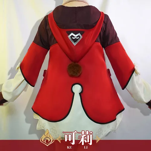 Vista 3 de VIVIKI Genshin Impact Game Klee - Disfraz de cosplay para Halloween