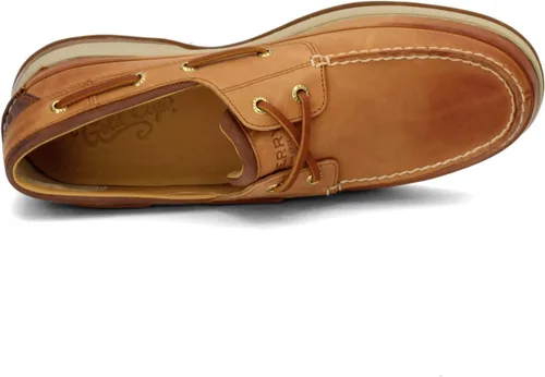 Vista 6 de Sperry Zapato de barco dorado con ASV para hombre