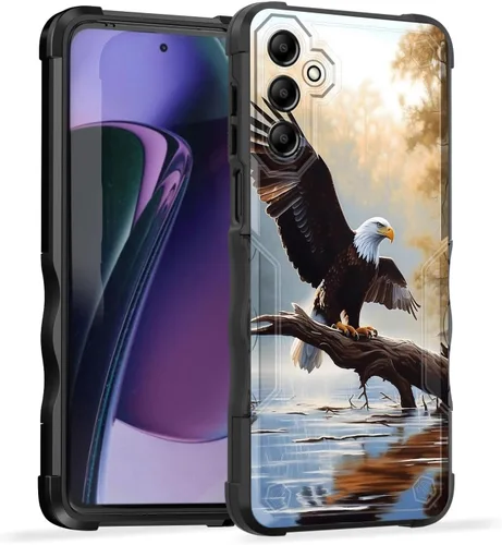 Vista 677 de Funda para Galaxy A14 5G, [Doble Capa][Protección contra Caídas de Grado Militar de 10 Pies] [Antideslizante] Funda Resistente a Prueba de Golpes