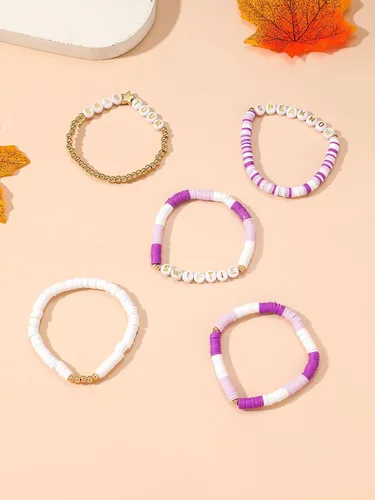 Vista 4 de Yiizetony Taylor Music - Juego de pulseras inspiradas en la música para Swifties, Eras Tour, traje de concierto Merch Swift llavero, pulseras