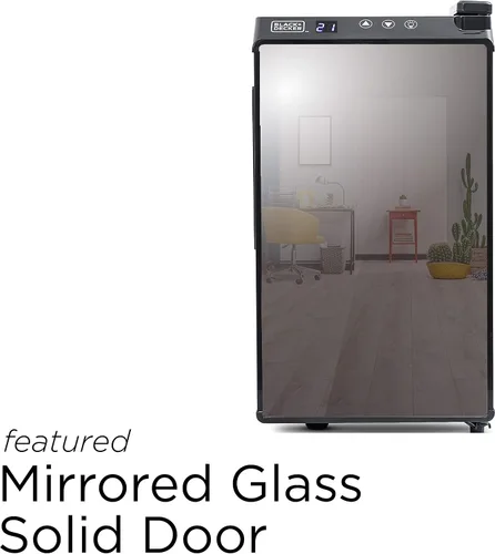Vista 2 de BLACK+DECKER Enfriador de vino termoeléctrico de 8 botellas, BD60326