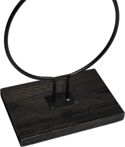 Vista 8 de GENMOUS Set of 3 Wood Basketball Holder Wall Mount Display for Boys Room Decor, Metal Ball Rack Display Stand for Basketball Football Volleyball