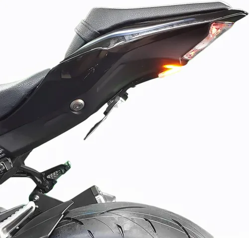 Vista 3 de Luz trasera de intermitente eliminador de guardabarros para adaptarse a Kawasaki Z900 2017-2024
