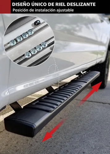 Vista 5 de YITAMOTOR Estribos de 6 pulgadas compatibles con Dodge Ram 1500 2009-2018, Ram 1500 Classic Quad Cab 2019-2024, barras laterales Nerf de paso lateral
