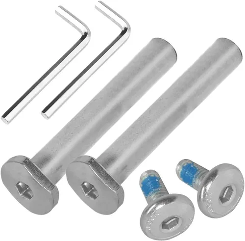 Vista 12 de M8 Juego de Tornillos y Pernos Allen de 40-76mm para Masculino y Femenino, Piezas de Patinete para Niños para Patinetes de 2-3-4 Ruedas, Reparación