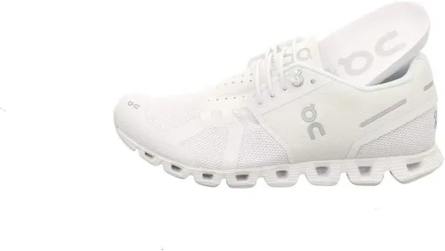 Vista 7 de On Running Womens Cloud 7030 malla Dustrose cuarzo entrenadores