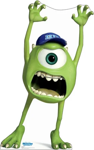 Vista 11 de Cartón Personas Arte Cartón Recorte - Monsters University
