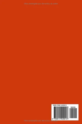 Vista 2 de Bloc de Notas ROJO con líneas ( Cuadernos y Bloc de Notas prácticos y bonitos ) (Spanish Edition)