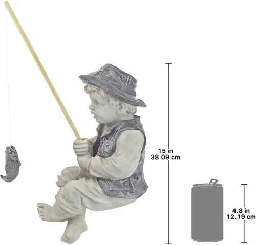 Vista 11 de Design Toscano Frederic, el pequeño pescador de Aviñón
