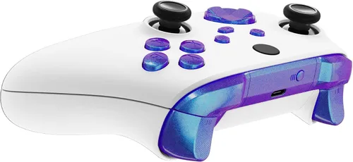 Vista 6 de eXtremeRate Chameleon - Botones de repuesto para Xbox Series S y Xbox Series X, parachoques LB RB LT RT, D-pad ABXY Start Back Sync para Xbox Series