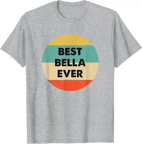Vista 53 de Bella Name - Camiseta, Negro, S