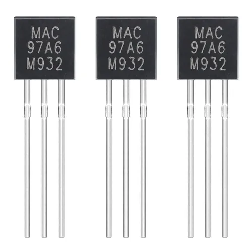 Vista 19 de 2N2222 2N2222A Transistores amplificadores NPN de silicio TO-92 60V 800mA (Paquete de 200 piezas)