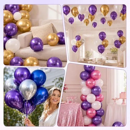 Vista 203 de Globos negros