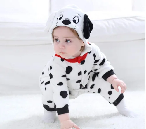 Vista 5 de TONWHAR Baby Boy's Girl's Animal Bodysuit Infant And Toddler's Romper Jumpsuit Halloween Costume Partywear