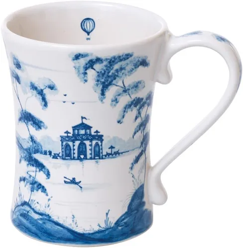Vista 6 de Country Estate - Juego de 16 piezas, color azul Delft