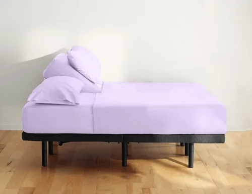 Vista 12 de Juego de sábanas Queen de 800 hilos, parte superior flexible para cama ajustable, juego de sábanas de 4 piezas, 100% algodón egipcio, bolsillo
