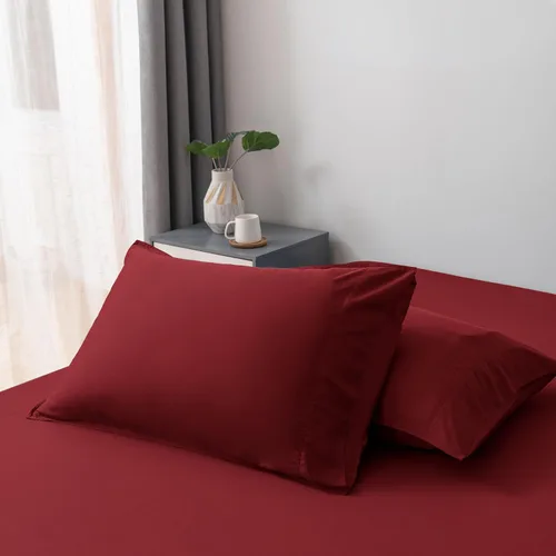 Vista 10 de Bella Coterie - Juego de fundas de almohada de bambú de lujo de tamaño estándar, 100% viscosa de bambú cultivada orgánicamente, ultra suave, Negro