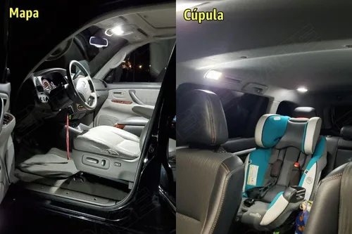 Vista 3 de Kit de 16 luces LED Sienna para Toyota Sienna 2011 2012 2013 2014 2015 2016 2017 2018 2019 2020 blanco 6000K paquete de iluminación LED interior +