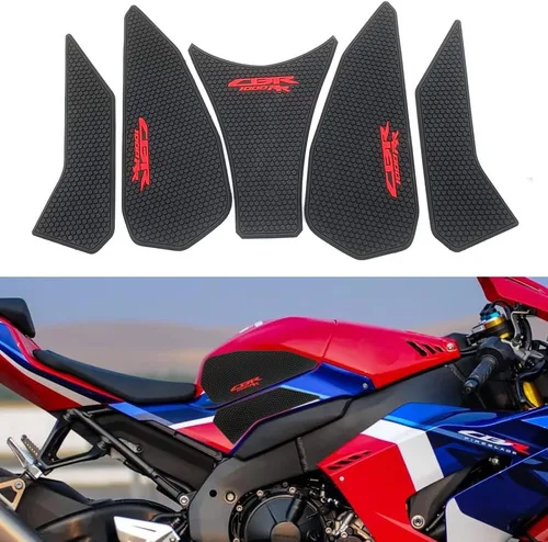 Vista 5 de Motocicleta para CBR1000RR-R Fireblade SP lateral tanque de combustible protector pegatinas rodilla agarre tracción pad CBR1000RRR Fireblade SP 2020